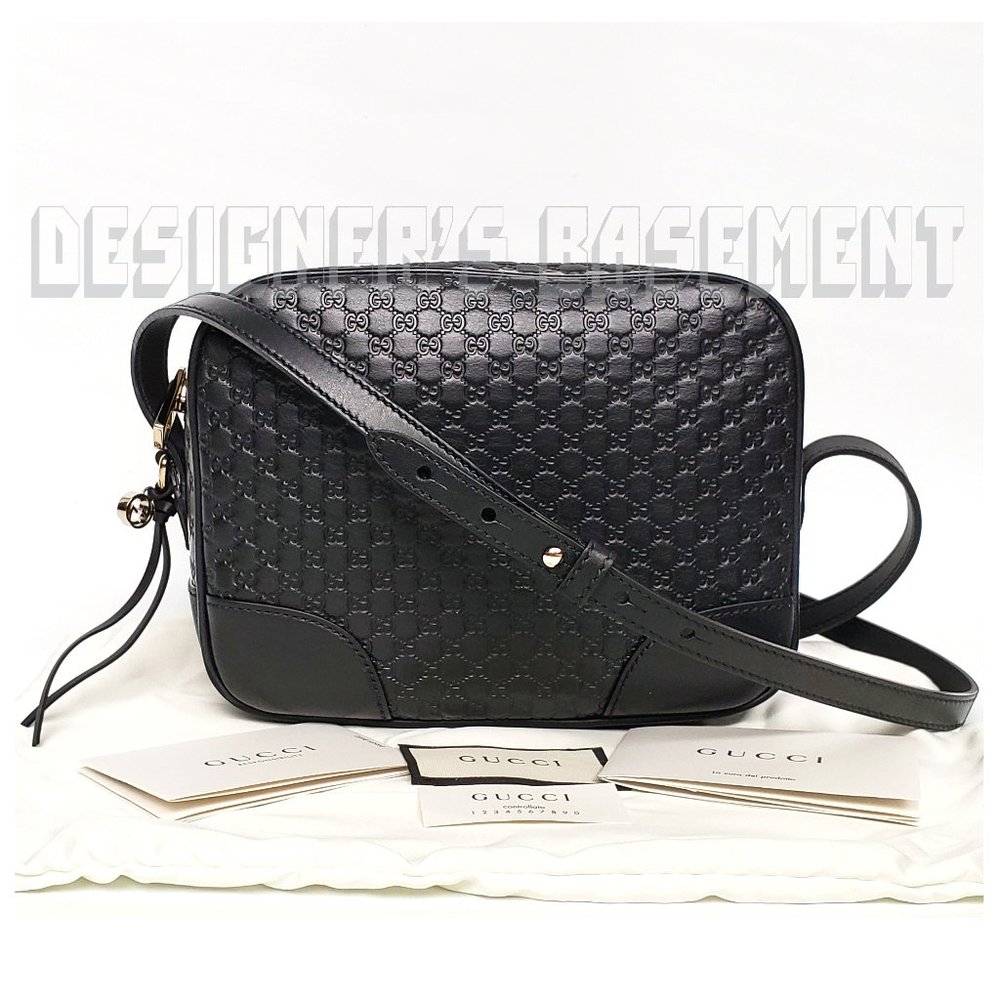 GUCCI Guccissima leather BREE Camera Crossbody Bag - Picture 2 of 9